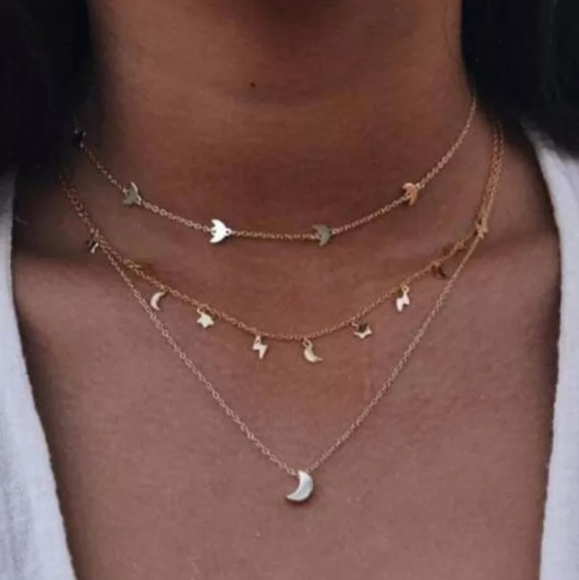 ☆Lianna☆ Cosmic Layered Necklace - Picture 6 of 6